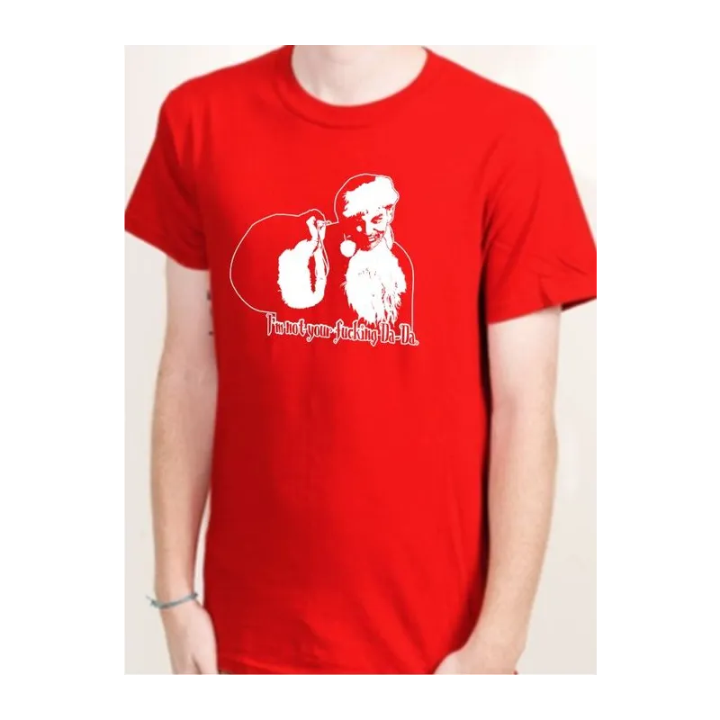 BIGTIME Filme & Serien Bad Santa rot T-Shirt Herren rot Front #farbe_rot