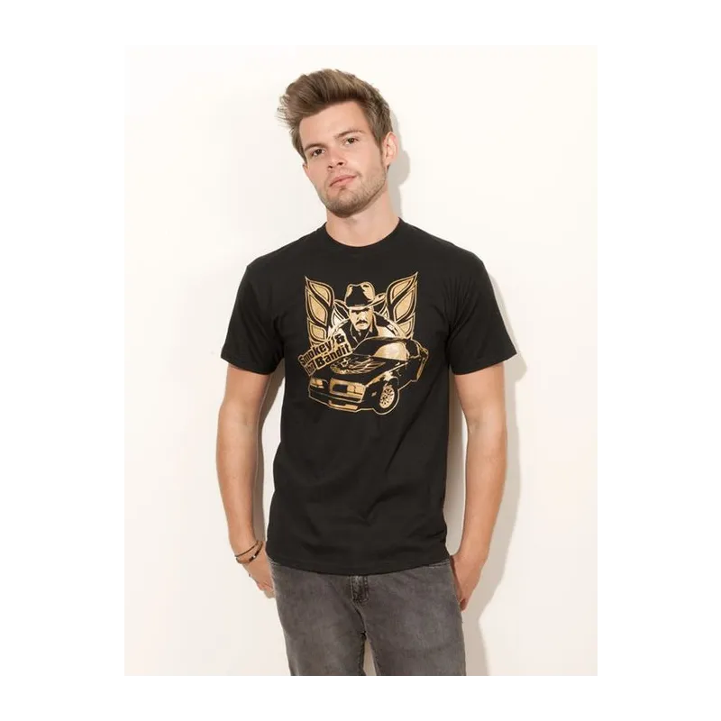BIGTIME Filme & Serien Bandit Ein ausgekochtes Schlitzohr schwarz T-Shirt Herren schwarz Front #farbe_schwarz