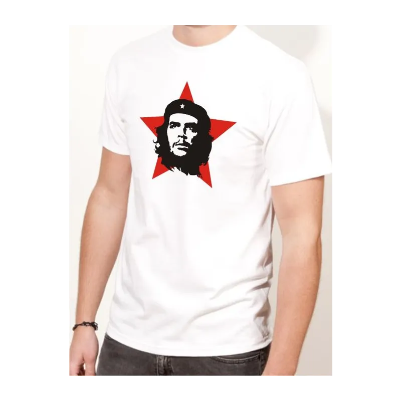 BIGTIME Filme & Serien Che Guevara Kult Shirt weiß T-Shirt Herren weiss Front #farbe_weiss