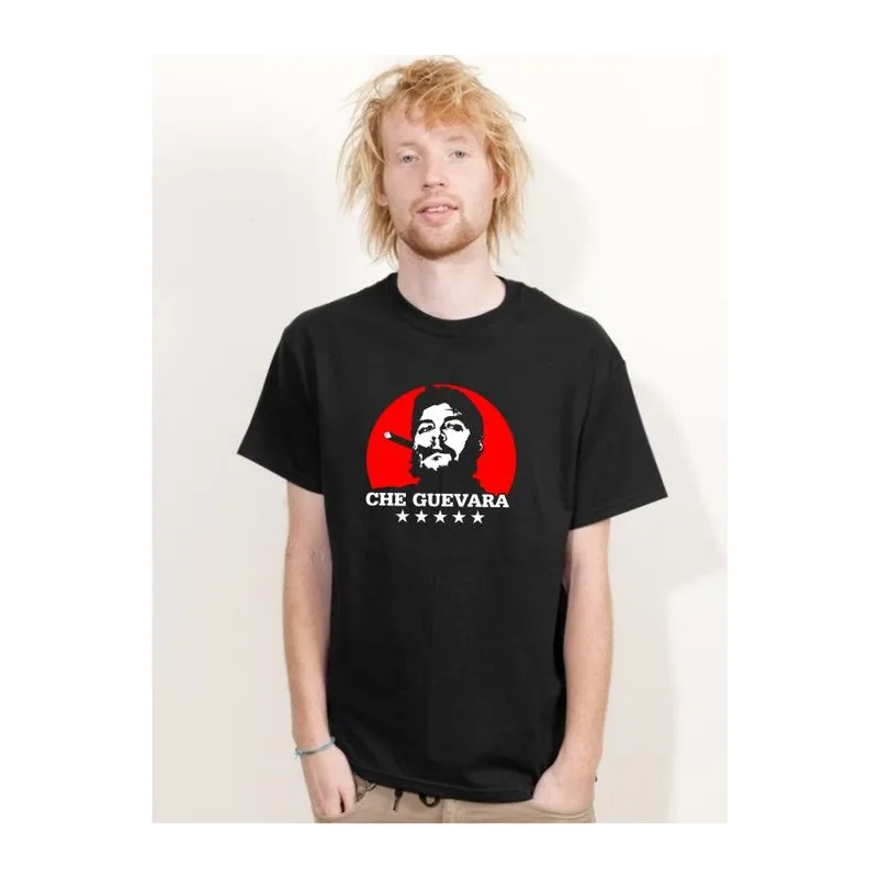 BIGTIME Filme & Serien Che Guevara schwarz T-Shirt Herren schwarz Front #farbe_schwarz