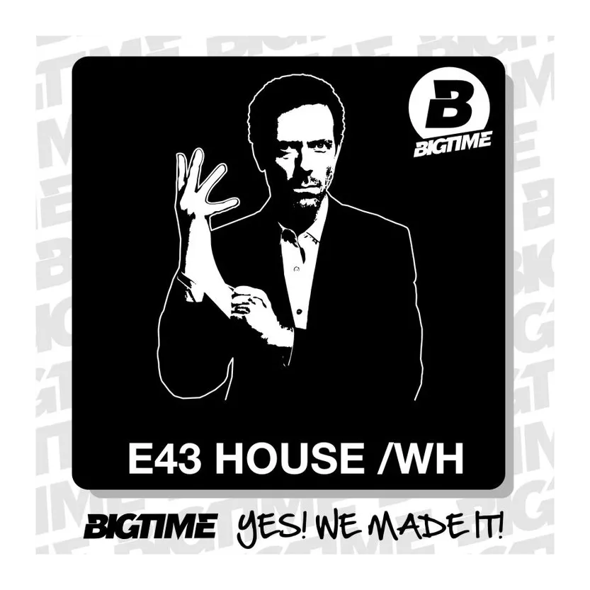 BIGTIME Filme & Serien Dr. House schwarz T-Shirt Unisex schwarz Front #farbe_schwarz