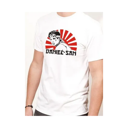 BIGTIME Filme & Serien Karate Kid Daniel San Design 1 T-Shirt Unisex grau Front 
