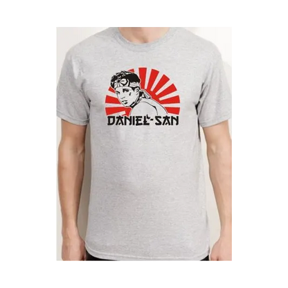 BIGTIME Filme & Serien Karate Kid Daniel San Design 1 T-Shirt Unisex weiss Front 