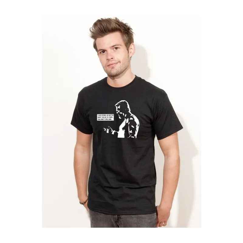 BIGTIME Filme & Serien Marv Sin City schwarz T-Shirt Unisex schwarz Front #farbe_schwarz