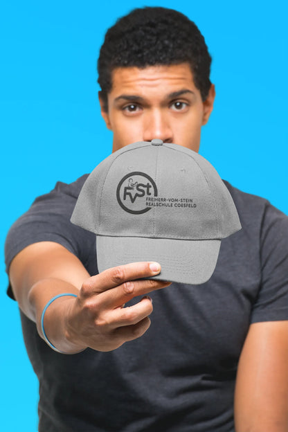 BIGTIME FVST Schul Classic Snapback inkl. Logodruck grau Front 