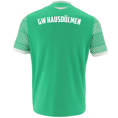 Macron GWH Macron Trikot Tureis grün weiss Rücken