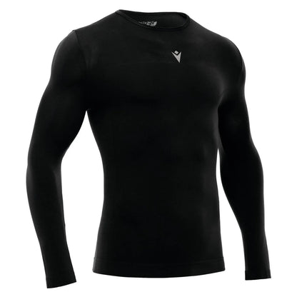 Macron Macron Performance LS Long Sleeves Shirt Herren schwarz Front