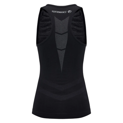 Macron Macron Performance ++ SL Tanktop Damen schwarz Rücken