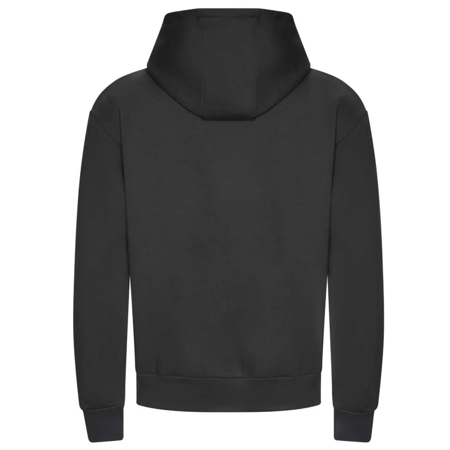 BIGTIME Gym Overzize Hoody Heavyweight Unisex solid charcoal Rücken