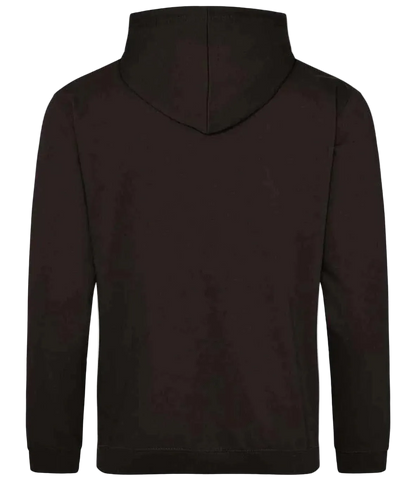 BIGTIME Gym Overzize Hoody Heavyweight Unisex schwarz Rücken