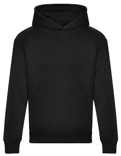 BIGTIME Gym Overzize Hoody Heavyweight Unisex schwarz Front