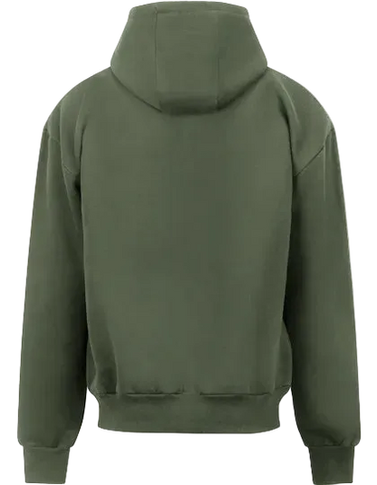 BIGTIME Gym Oversized Jacke Heavywight bottle green unisex Rücken