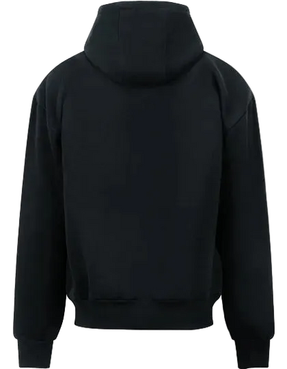 BIGTIME Gym Oversized Jacke Heavywight schwarz unisex Rücken
