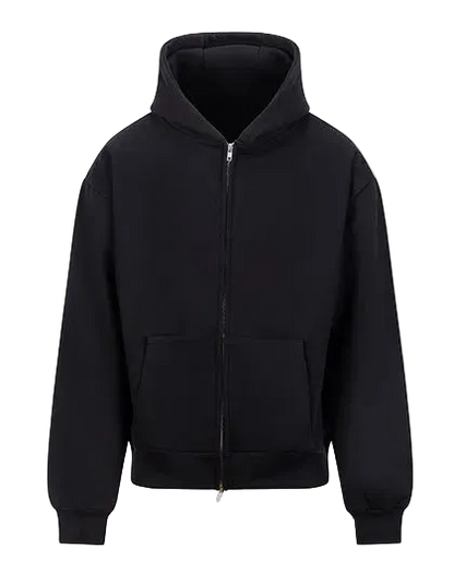 BIGTIME Gym Oversized Jacke Heavywight schwarz unisex Front