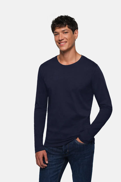 Hakro Longsleeve Heavy Herren tinte Lifestyle 
