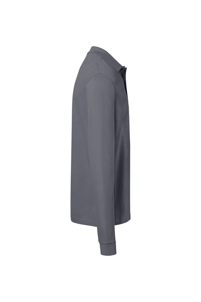 Hakro Pocket-Longsleeve-Poloshirt MIKRALINAR ECO Unisex anthrazit Seite 