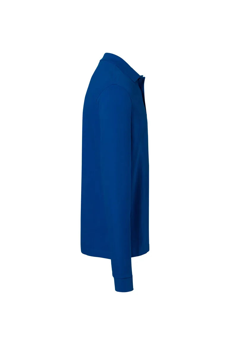 Hakro Pocket-Longsleeve-Poloshirt MIKRALINAR ECO Unisex royalblau Seite 