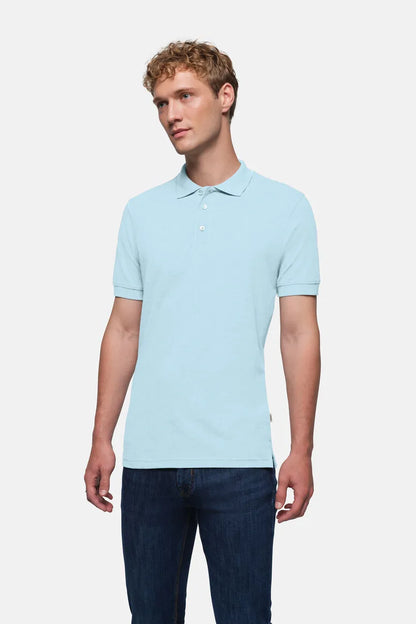 Hakro Poloshirt Classic Herren eisblau Lifestyle 
