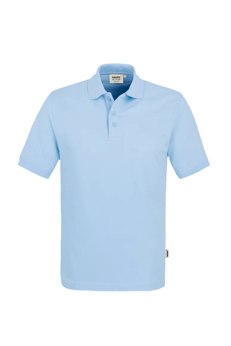 Hakro Poloshirt Classic Herren eisblau Front 