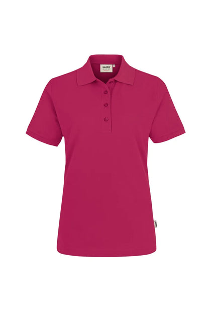 Hakro Poloshirt MIKRALINAR Damen magenta Front 