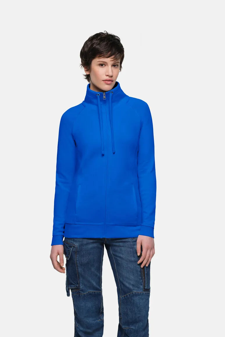 Hakro Sweatjacke Premium Damen royalblau Lifestyle 