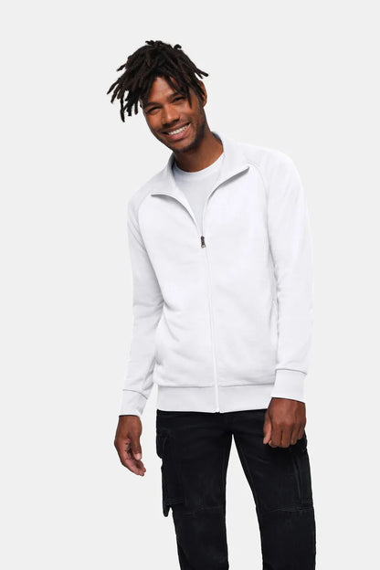 Hakro Sweatjacke Premium Herren weiss Lifestyle 