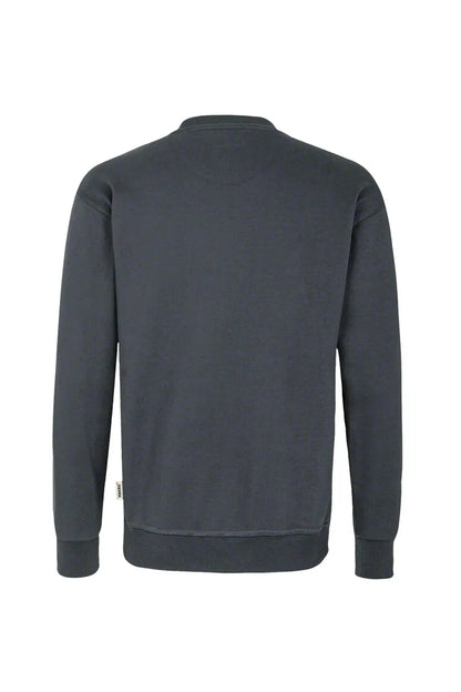 Hakro Sweatshirt MIKRALINAR Unisex anthrazit Rücken 