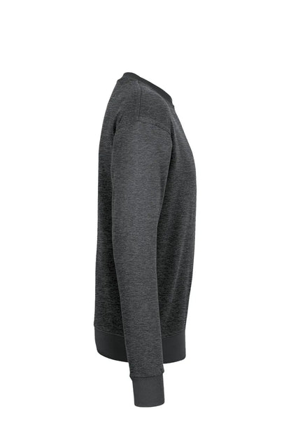 Hakro Sweatshirt MIKRALINAR Unisex anthrazit-meliert Seite 