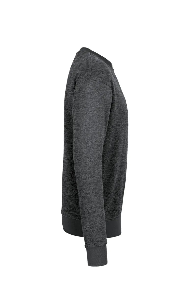 Hakro Sweatshirt MIKRALINAR Unisex anthrazit-meliert Seite 