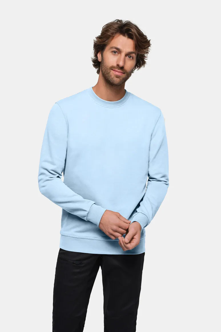 Hakro Sweatshirt MIKRALINAR Unisex eisblau Lifestyle 