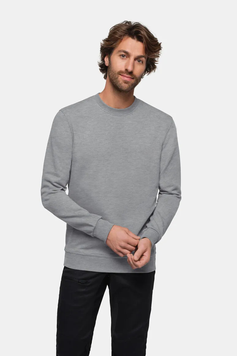 Hakro Sweatshirt MIKRALINAR Unisex grau-meliert Lifestyle 