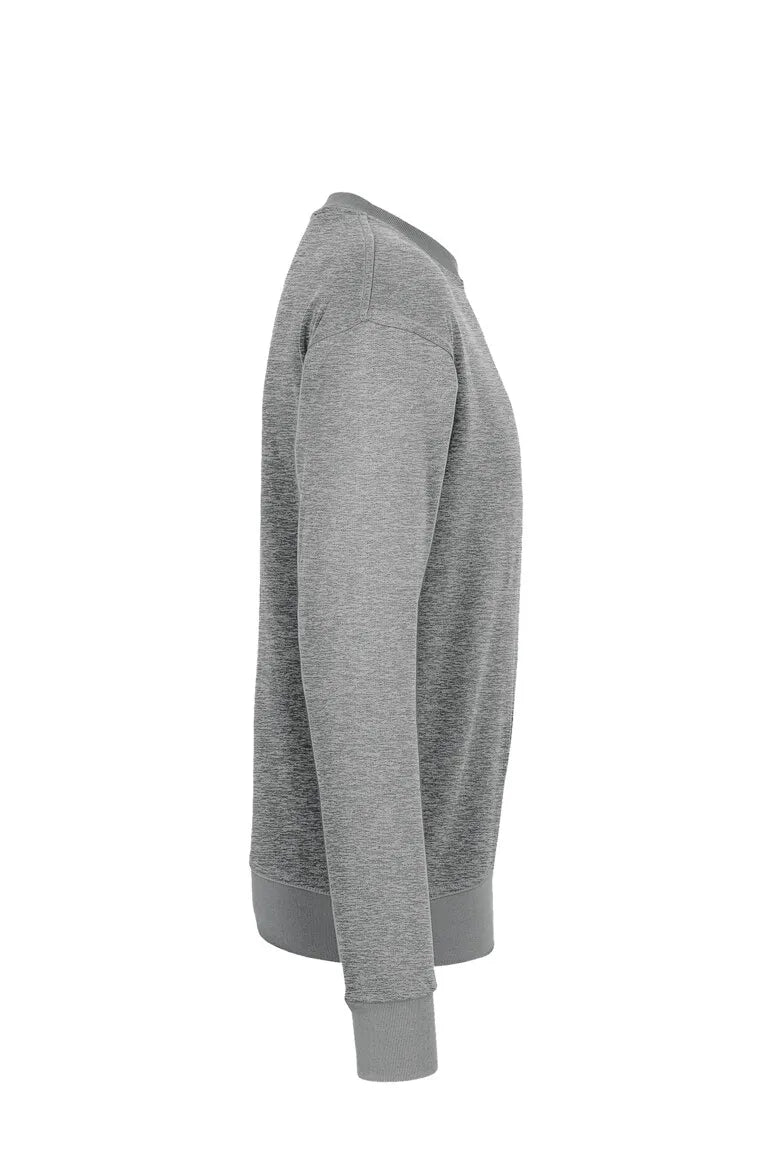 Hakro Sweatshirt MIKRALINAR Unisex grau-meliert Seite 