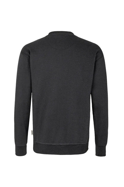 Hakro Sweatshirt MIKRALINAR Unisex karbongrau Rücken 