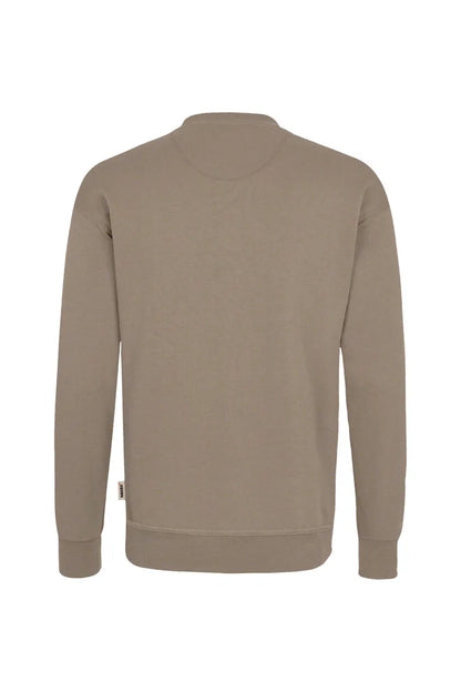 Hakro Sweatshirt MIKRALINAR Unisex khaki Rücken 