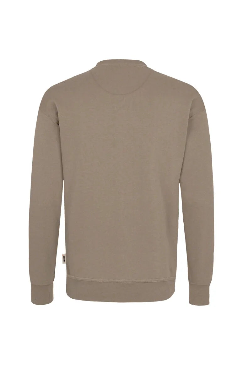 Hakro Sweatshirt MIKRALINAR Unisex khaki Rücken 