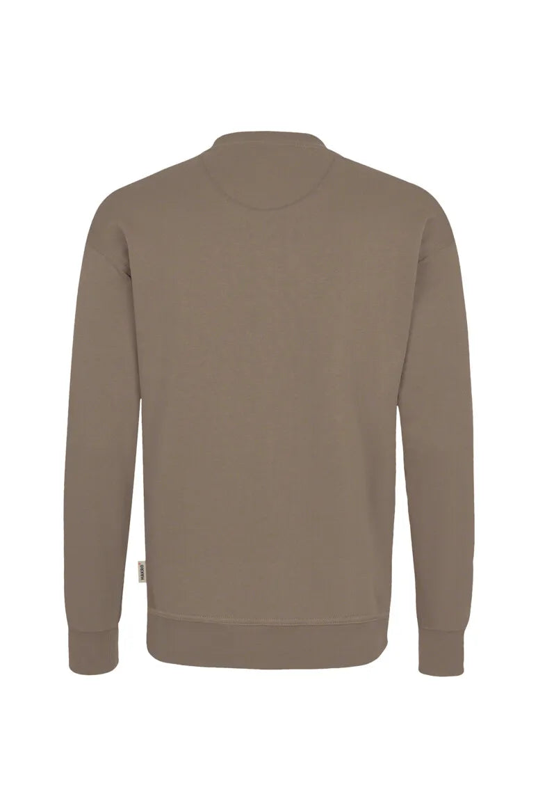 Hakro Sweatshirt MIKRALINAR Unisex nougat Rücken 