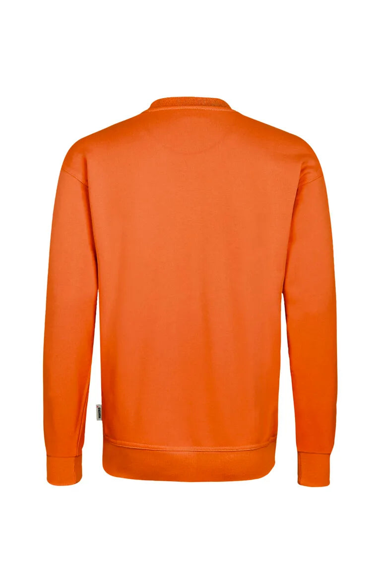Hakro Sweatshirt MIKRALINAR Unisex orange Rücken 