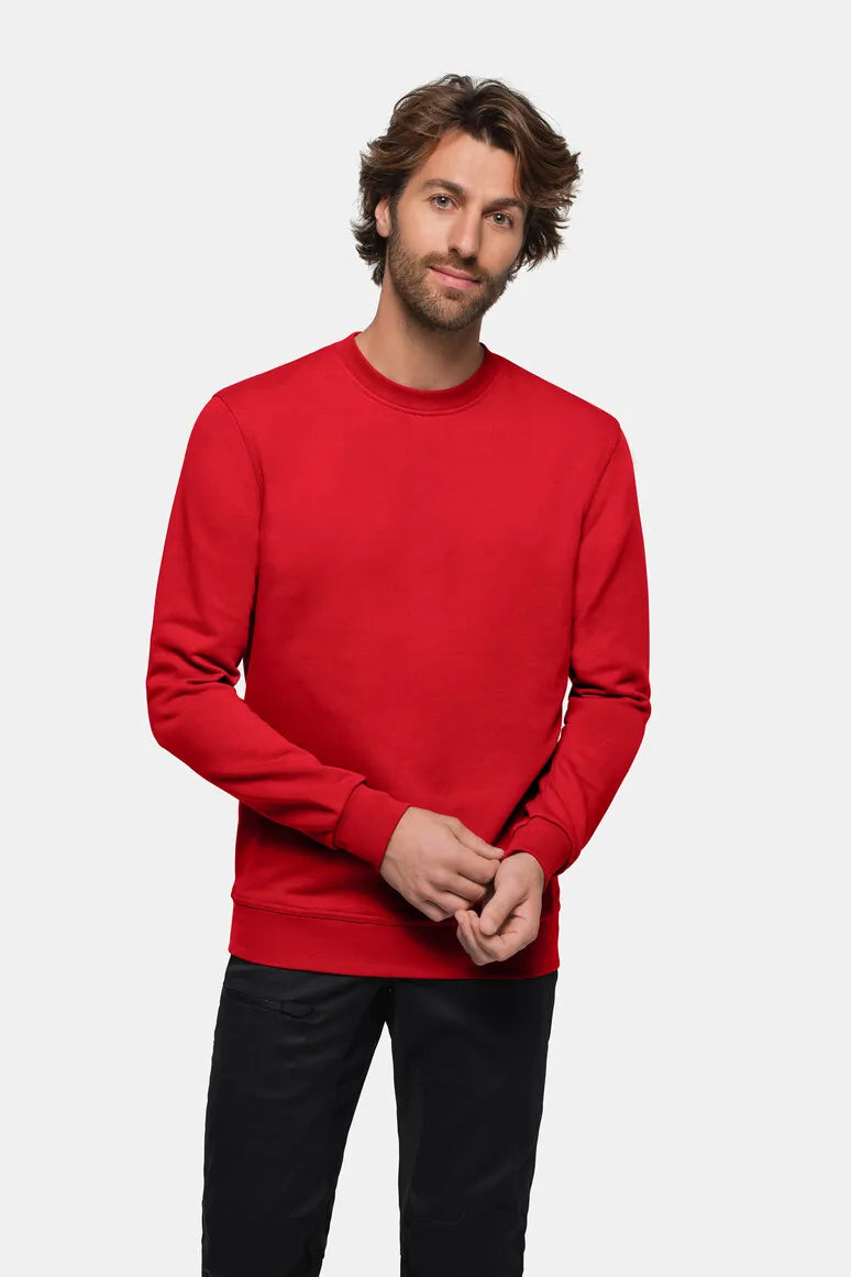 Hakro Sweatshirt MIKRALINAR Unisex rot Lifestyle 