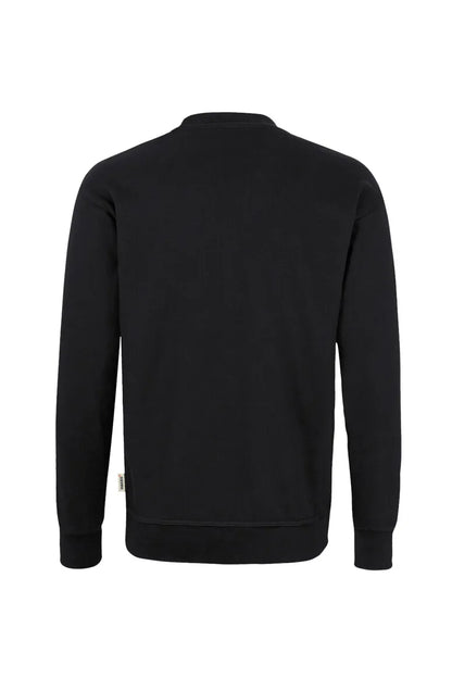 Hakro Sweatshirt MIKRALINAR Unisex schwarz Rücken 