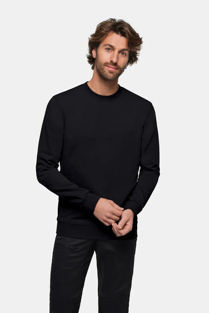 Hakro Sweatshirt MIKRALINAR Unisex schwarz Lifestyle 