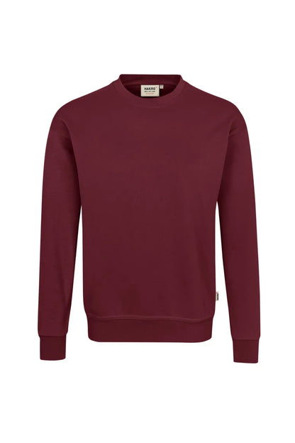 Hakro Sweatshirt MIKRALINAR Unisex weinrot Front 