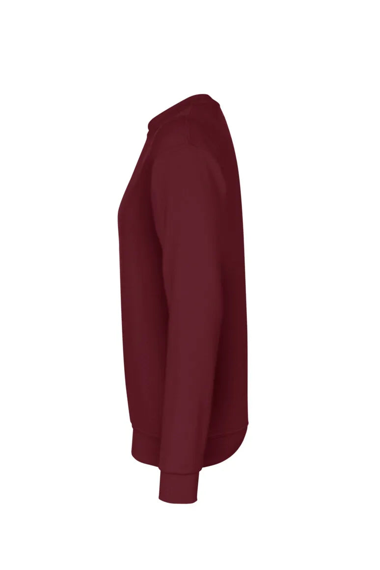 Hakro Sweatshirt MIKRALINAR Unisex weinrot Seite 