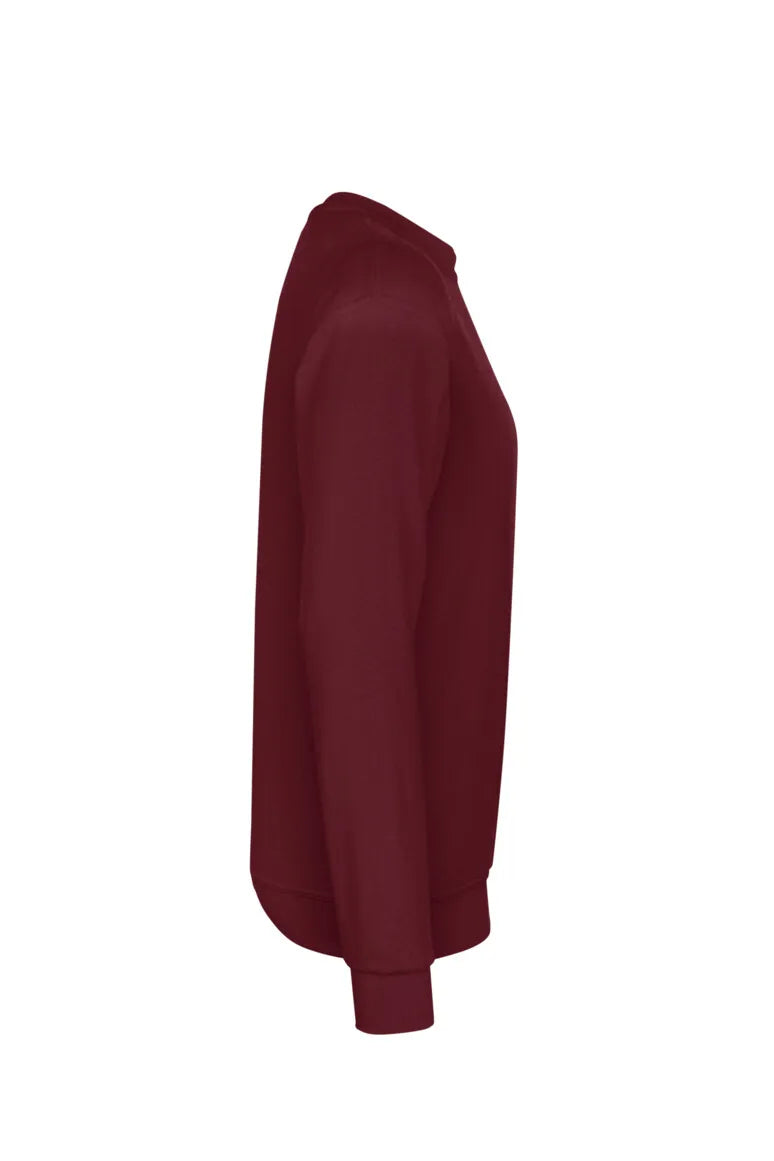 Hakro Sweatshirt MIKRALINAR Unisex weinrot Seite 