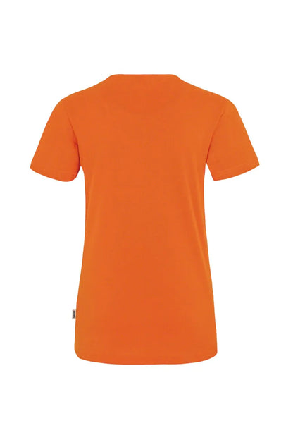 Hakro V-Shirt MIKRALINAR Damen orange Rücken 
