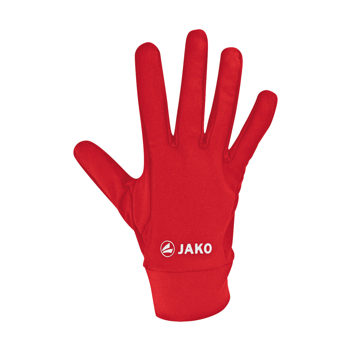 JAKO Feldspielerhandschuhe Funktion rot Front #farbe_rot