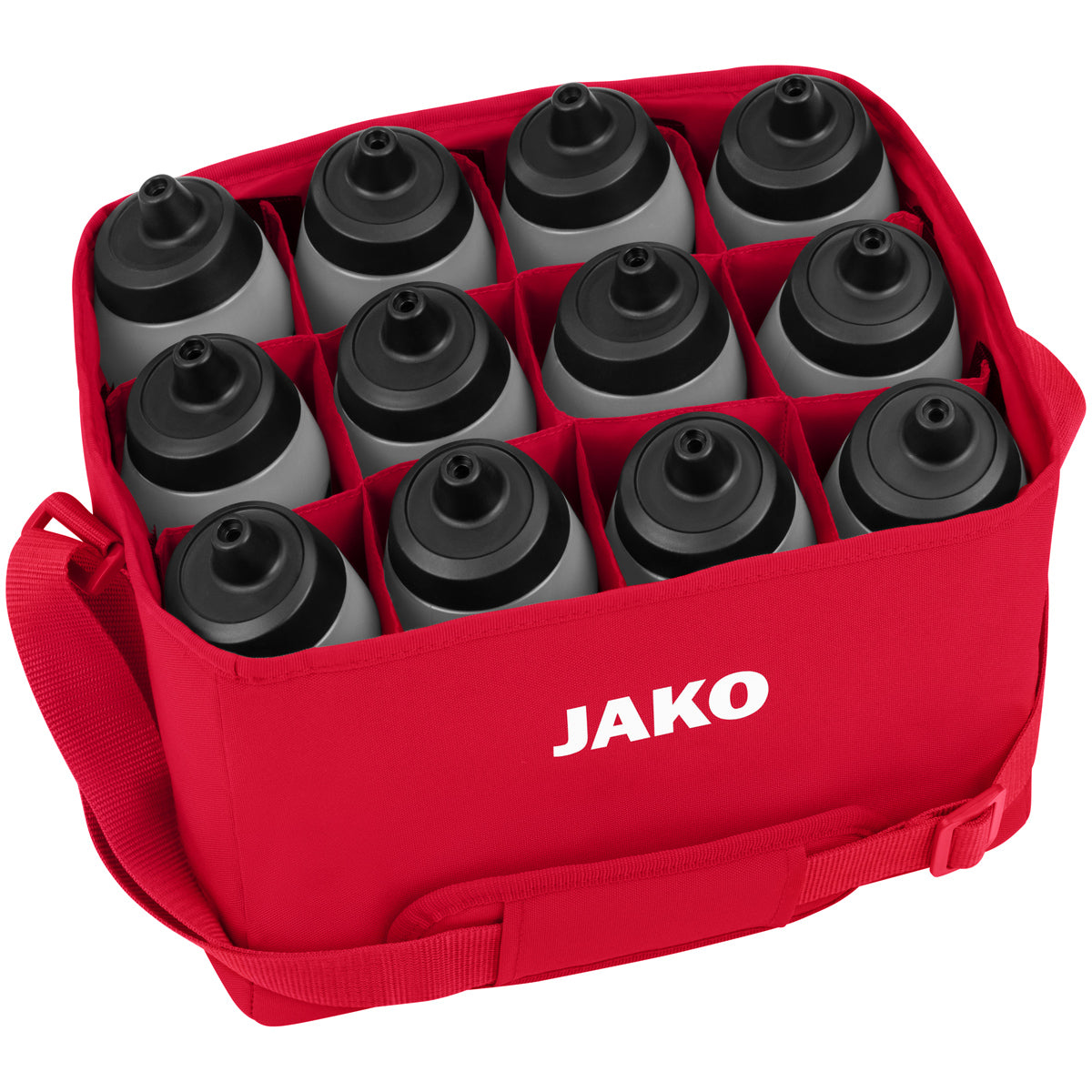 JAKO Flaschenträger One Unisex Rot Frontansicht 