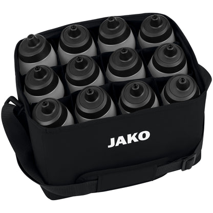 JAKO Flaschenträger One Unisex Schwarz Frontansicht 
