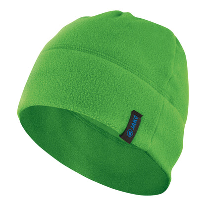 JAKO Fleecemütze soft-green Front 