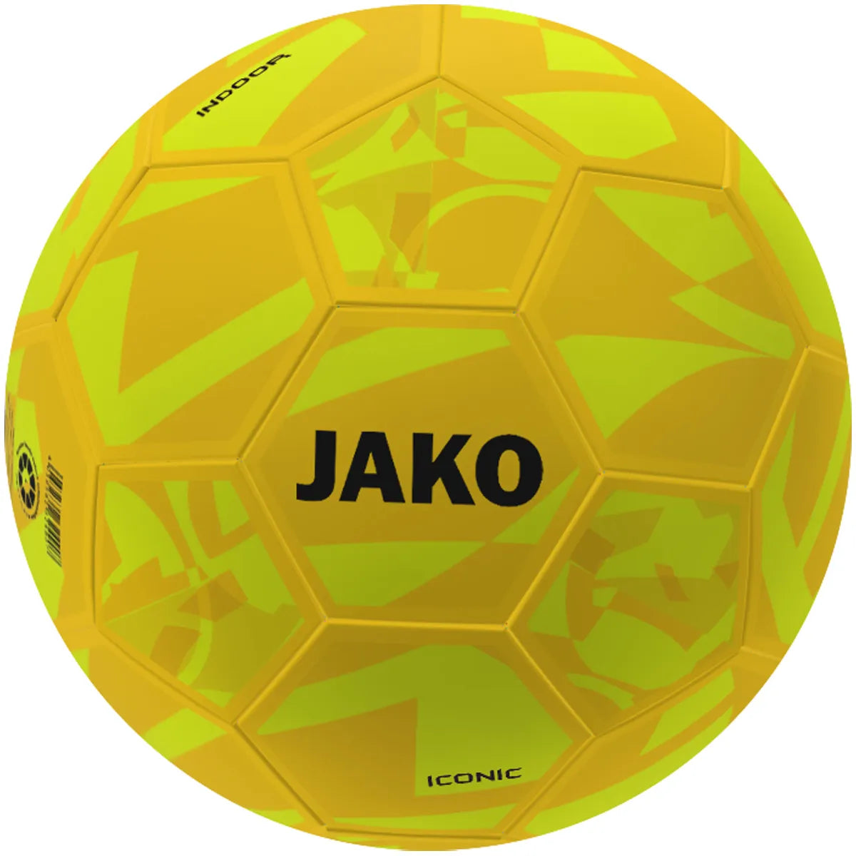 JAKO Fußball Iconic Indoor neongelb/gelb/schwarz #farbe_neongelb-gelb-schwarz