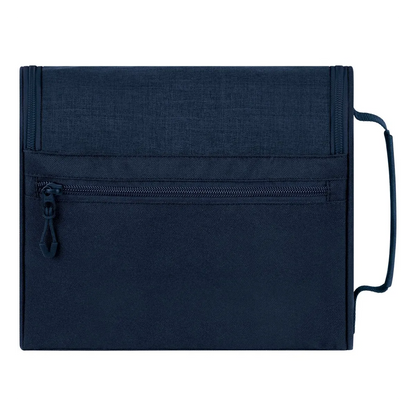 JAKO Kulturbeutel Challenge Unisex marine-meliert Rücken 